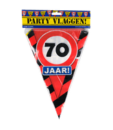 Slingers 70 jaar Verkeersbord 10m